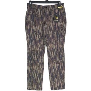 NWT Burlebo Challenger Tiger Stripe Wetland Camo Pants Men's Sz. S Stretch Fit